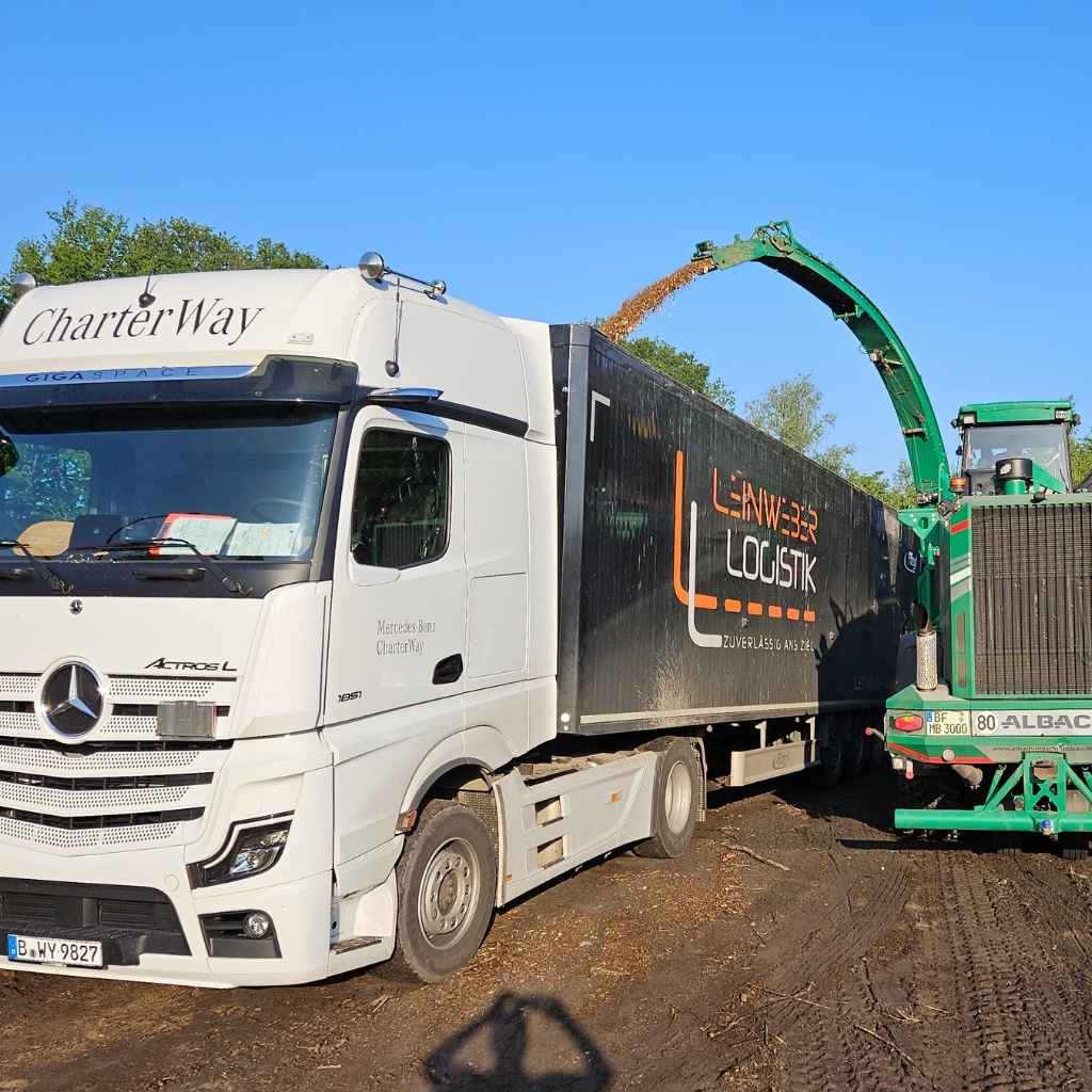 Leinweber Logistik Sattelzug Actros